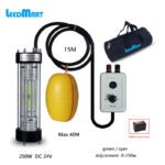 Leedmart 250W Professional LED Night Fishing Light IP68 Waterproof Underwater DC12V/24V Attracting Fishing Ligh