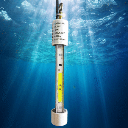 Leedmart 30W LED Night Fishing Light IP68 Waterproof Underwater DC24V Attracting Fishing Ligh