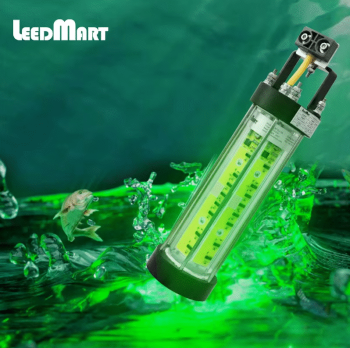 Leedmart 120W LED Night Fishing Light IP68 Waterproof Underwater DC24V Attracting Fishing Ligh - 图片 3
