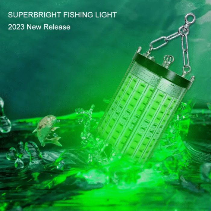Leedmart 45W LED Night Fishing Light IP68 Waterproof Underwater DC24V Attracting Fishing Ligh - 图片 3